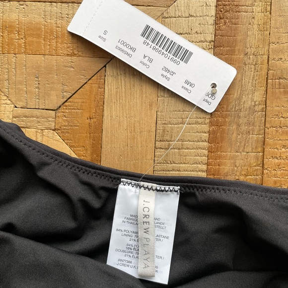 J.Crew XS-S Swimsuit Playa Laguna one-piece swimsuit, size S, black NWT - Picture 3 of 6